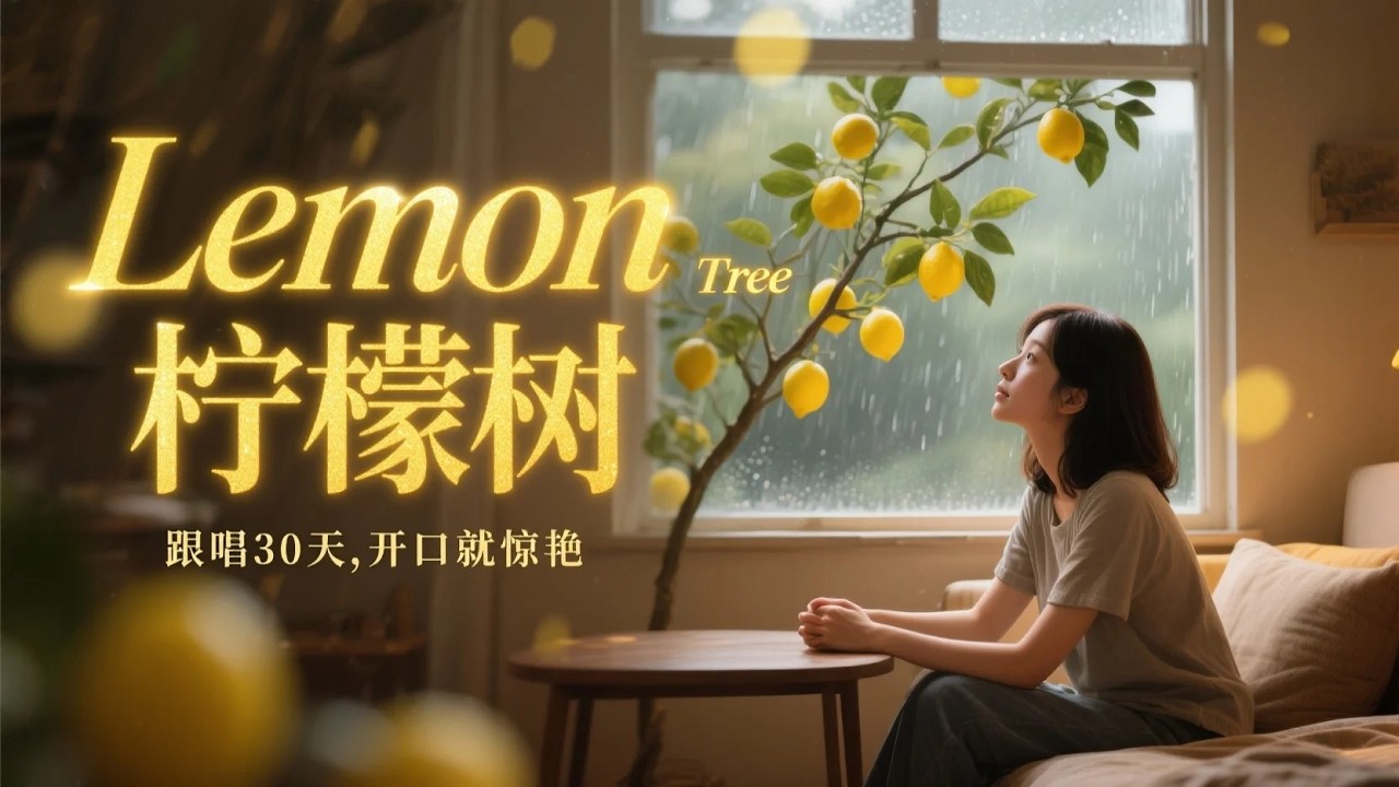 听一遍就会唱！跟著Kathy老師哼唱《Lemon Tree》 学地道英文