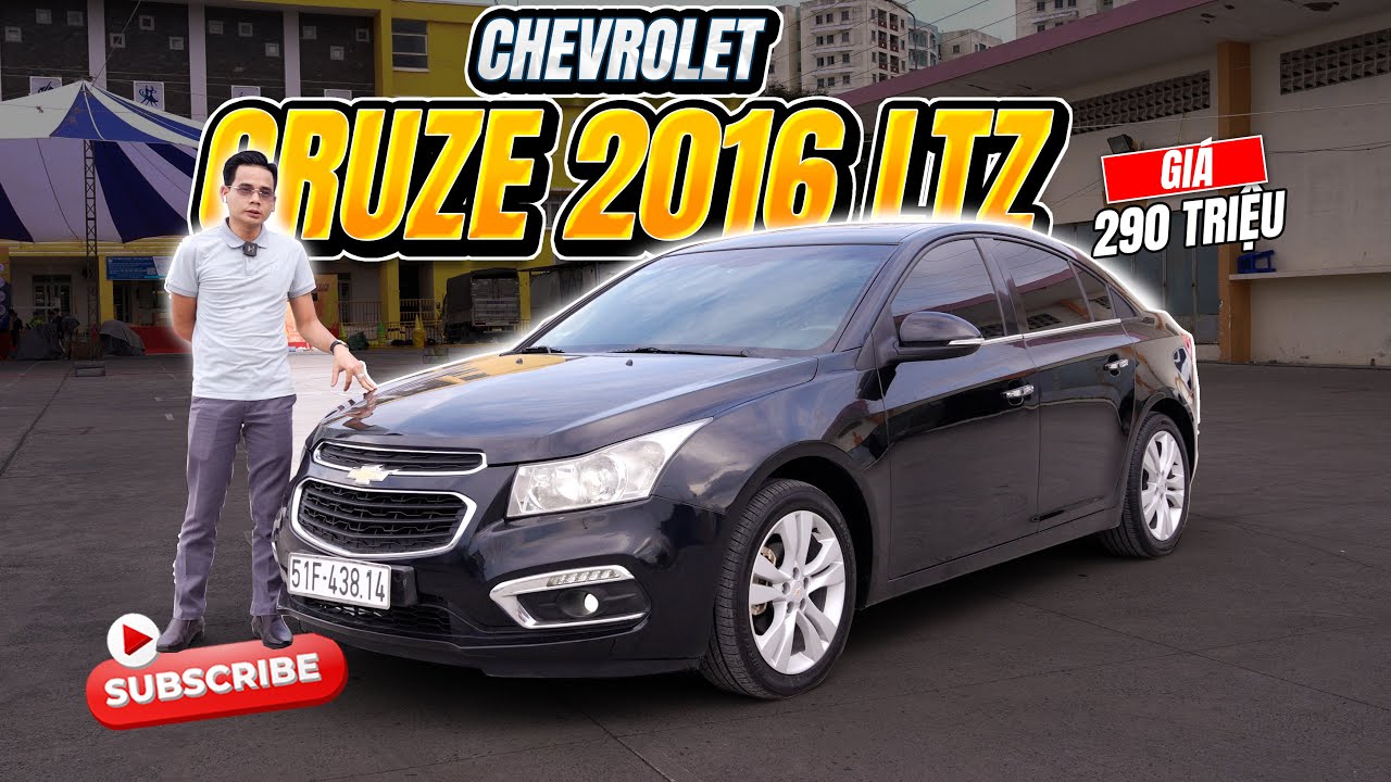 XỨNG ĐÁNG VỚI NGƯỜI DÙNG Chevrolet Cruze 2016 LTZ 290 Triệu SEDAN C Lịch Lãm - Đầm Chắc