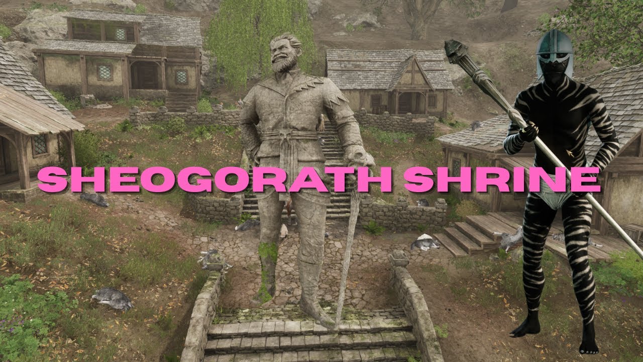 Sheogorath Shrine quest Oblivion Remastered (Border Watch)