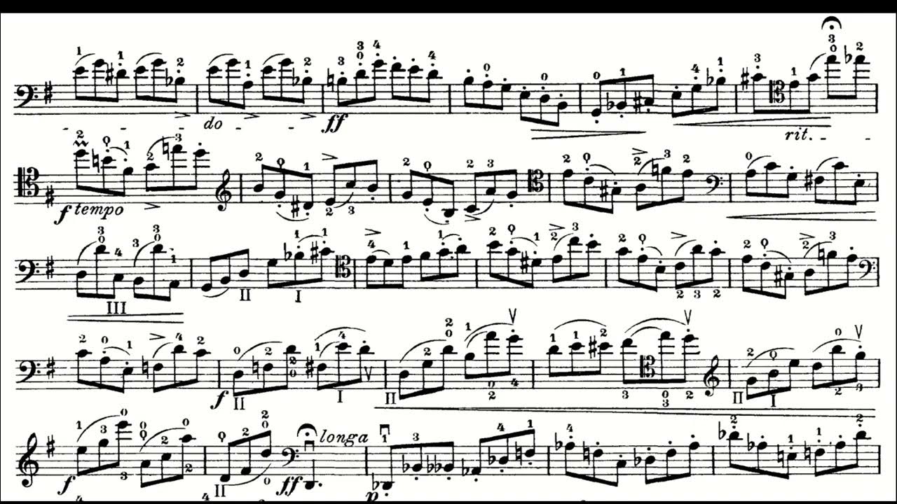 TMEA 2025-2026: David Popper: Etude No. 15, Op. 73 for Cello (Score) TMEA 2025-2026: David Popper: Etude No. 15, Op. 73 for Cello (Score)