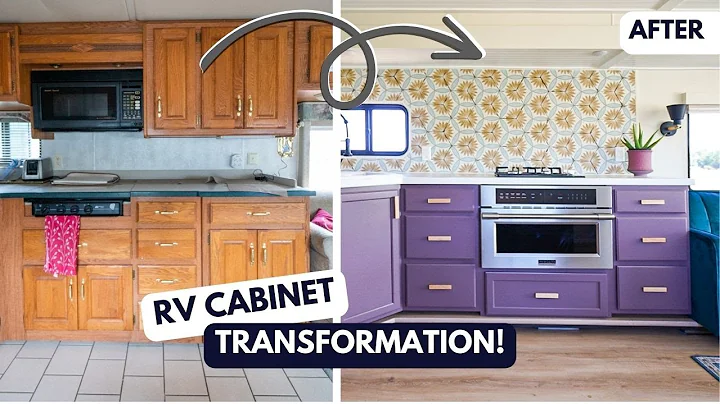 HOW TO PAINT YOUR RV CABINETS || CAMPER RENOVATION TUTORIAL