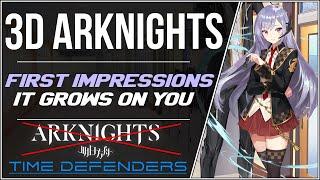 Arknights Except It's 3D And We're The Police - First Impressions, Game Review | Time Defenders screenshot 2