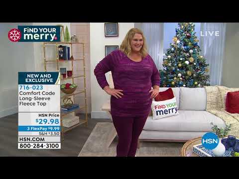 Comfort Code LongSleeve Fleece Top