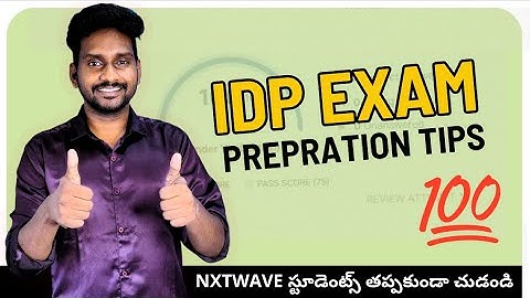 IDP BIG UPDATE | Nxtwave Python IDP test Questions | IDP Exam in ccbp | How to Pass #idp test