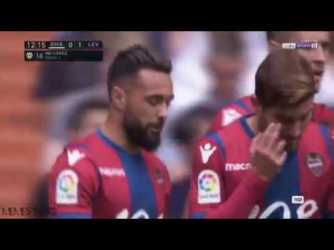 Gol de Ivi vs Real Madrid   Real Madrid 0-1 Levante 09 09 2017 HD 1 La Liga