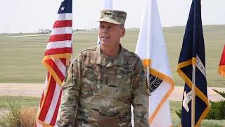USASMDC Flag Unfurling Ceremony ASCC to USSPACECOM 21 AUG 20