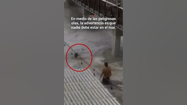 Tres personas entran al mar durante la fuerte tormenta del huracán Ian #shorts