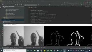 Edge detection computer vision model