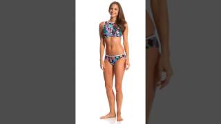 Profile Blush Island Hopping Full Classic Bikini Bottom | SwimOutlet.com