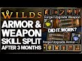 Monster Hunter Wilds - Weapon &amp; Armor Skill Split After 3 Months... - New Skills &amp; Build Problems!