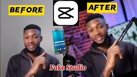 Create Fake YouTube Studio Background With Your Smartphone., AI, and Capcut.