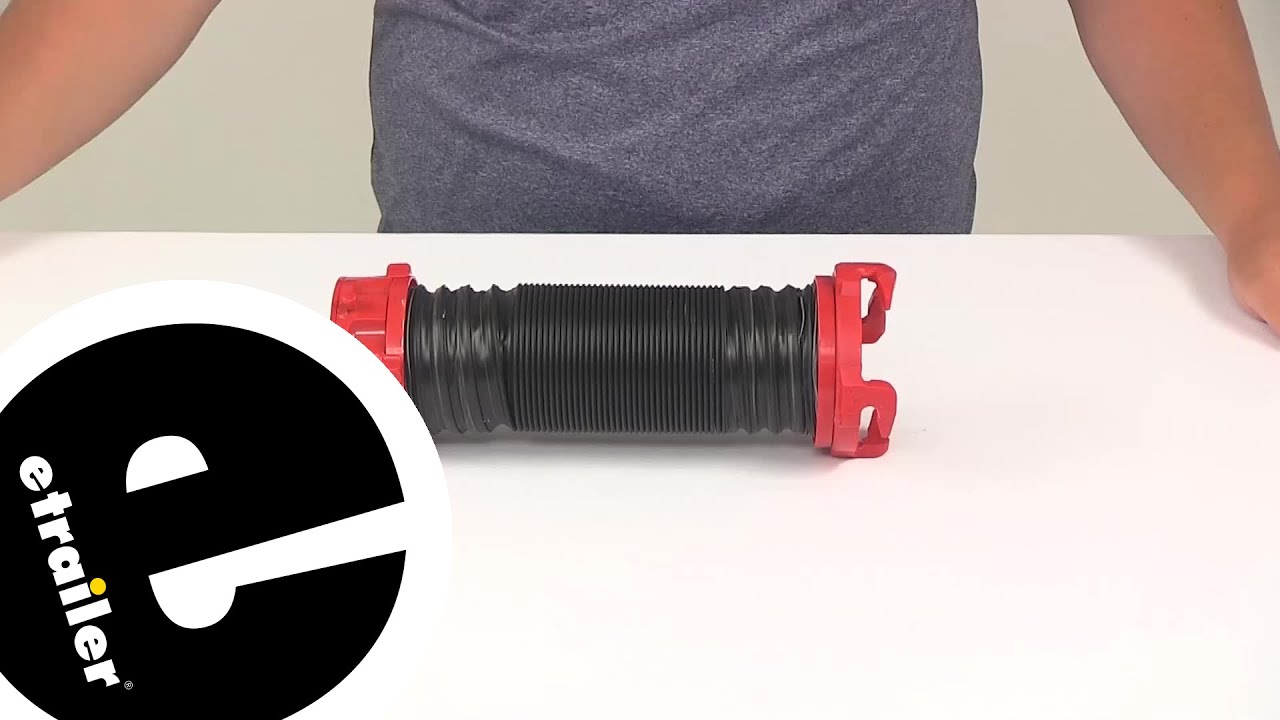 etrailer | All About the Dominator RV Sewer Compartment Hose w/ 3" Swivel Fittings