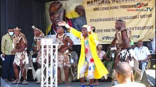 Sgwebo Sentambo performing Alibuyele kuZuma live@Peoples Park Stadium