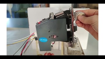 JY-910 coin acceptor setting and Program coin