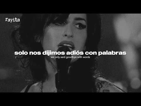 Amy Winehouse - Back To Black (Español + Lyrics)
