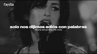 Amy Winehouse - Back To Black (Español + Lyrics)