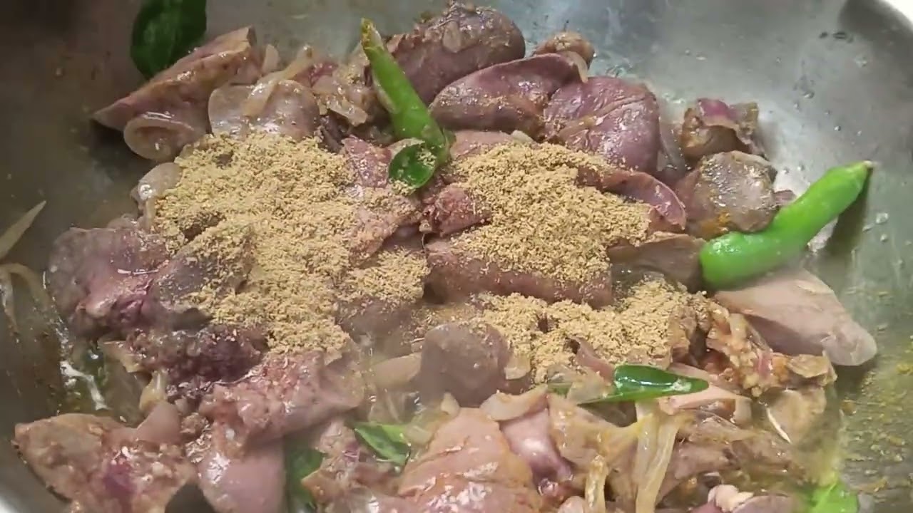 #cooking #  ஈரல்பெப்பர் கிரேவி# சிக்கன் ரெசிபி 