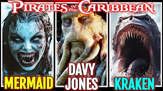 8 Most Terrifying Creatures & Monsters From Pirates Of Caribbean Lore - Explored