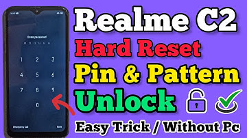 Realme C2 (RMX1941) || Hard Reset || Password Lock Unlock || Pattern Unlock || Easy Trick Without Pc