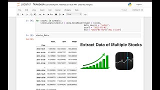 How to Extract Data of Multiple Stocks using Python