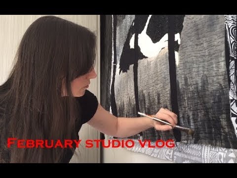 February 2019 Studio Vlog