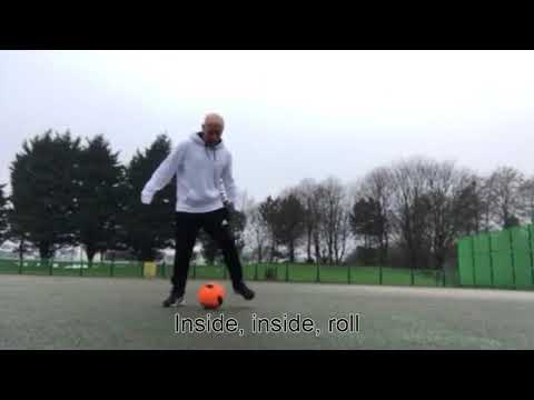 Intermediate footwork - Brazilian toe taps, inside inside roll, outside in, roll taps scissors