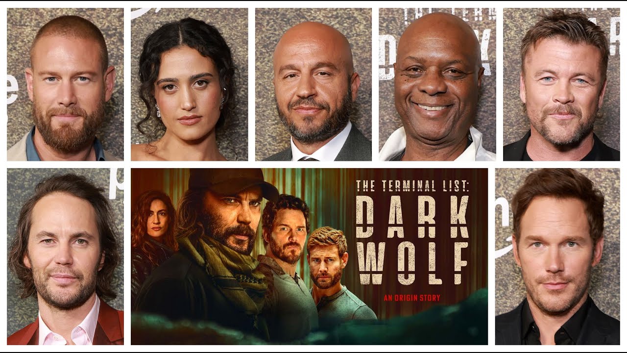 The Terminal List: Dark Wolf interviews - Taylor Kitsch, Chris Pratt, Dar Salim, Tom Hopper & more