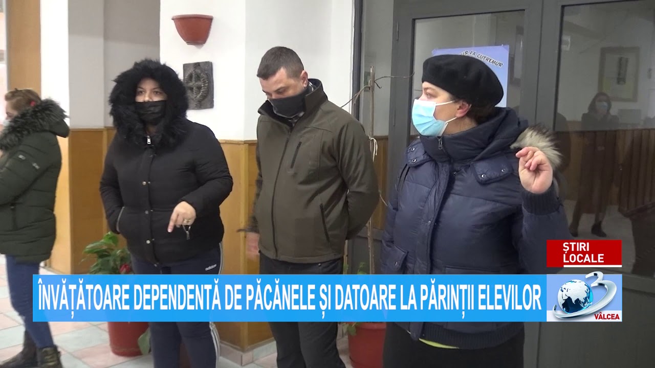 ÎNVĂȚĂTOARE DEPENDENTĂ DE PĂCĂNELE ȘI DATOARE LA PĂRINȚII ELEVILOR