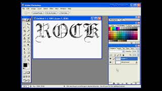 เทคนิคเก่าๆ Adobe Photoshop ตัวอักษรหิน #photoshop #adobe #ตัวอักษร #เทคนิค