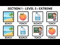Say The Word On Beat PEACH TEACH BLEACH BEACH Challenge 