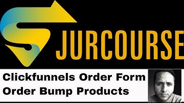 Course Creation Clickfunnels Order Form Preview with Products Order Bump Jurocurse V16