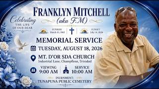 Celebration The Life of Franklyn Mitchell