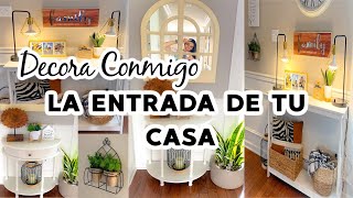 🌼IDEAS PARA DECORAR la ENTRADA DE TU CASA*  DECORANDO EL RECIBIDOR | BOHODECOR IDEAS DECORACIÓN 2021