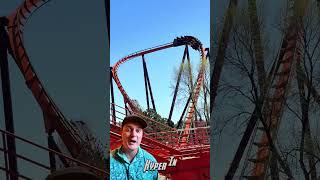 Raging Bull is the BEST B&amp;M hyper coaster! #sixflagsgreatamerica #amusementpark #themepark #sixflags