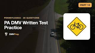 PA DMV Written Test Practice — Part 14 (2026)