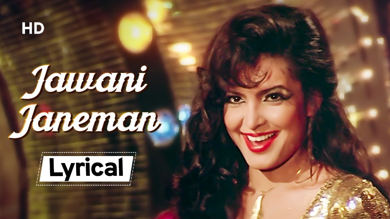 Jawani Janeman ðŸ’ƒðŸ’ƒWith Lyrics | Namak Halaal(1982)| Parveen Babi | Amitabh  Bachchan | Shashi Kapoor - YouTube