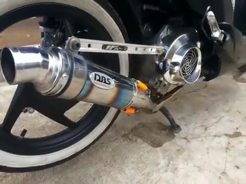 Honda Beat  Modifikasi  Chrome DBS  R Kenalpot YouTube
