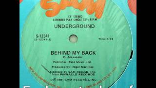 Underground behind my back 1981