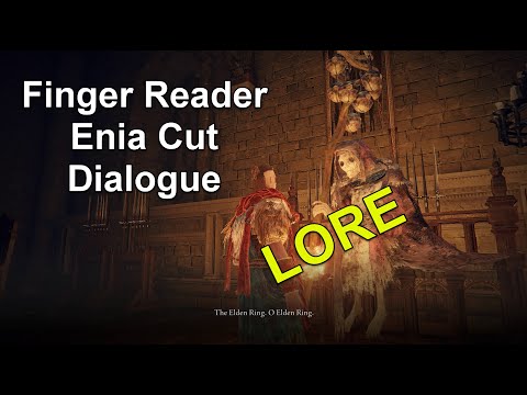Enia, the Finger Reader Questline and Location