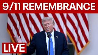 LIVE | President Trump speaks at 9/11 'Steel Across America' event