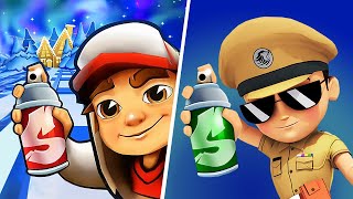 Subway Surfers VS Little Singham Run, Subway Surfers Cartoon Game, Gameplay Adventure Subway Run screenshot 2
