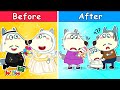 قصة عائلية أم وولفو في شبابها Wolfooinarabic 