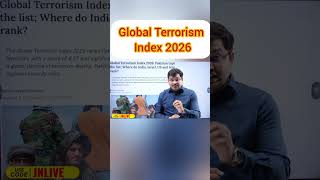 Global Terrorism index 2026. #studyiq #opscstudyiq #currentaffairs #internationalnews #ytshorts News
