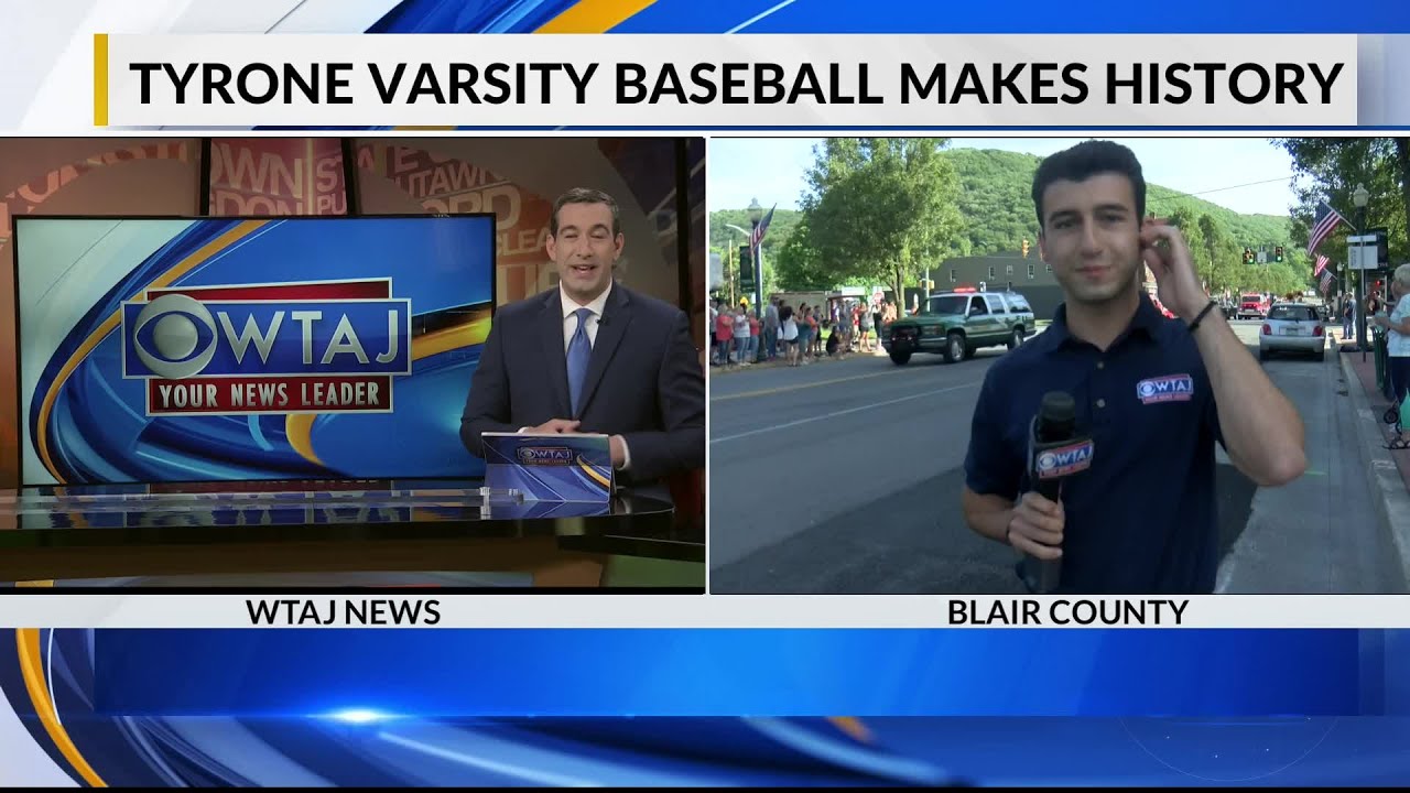 Tyrone high school baseball team wins state championship YouTube