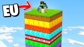 Minecraft, dar lumea are 100 de straturi...