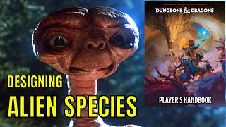 Designing the ALIEN SPECIES for DUNGEONS & DRAGONS 2024 or 5E 🔴#4k LIVE