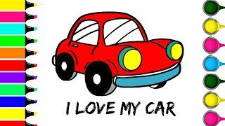 Car Coloring Game for Kids - Learning Colours_Kids Fun Arena screenshot 2