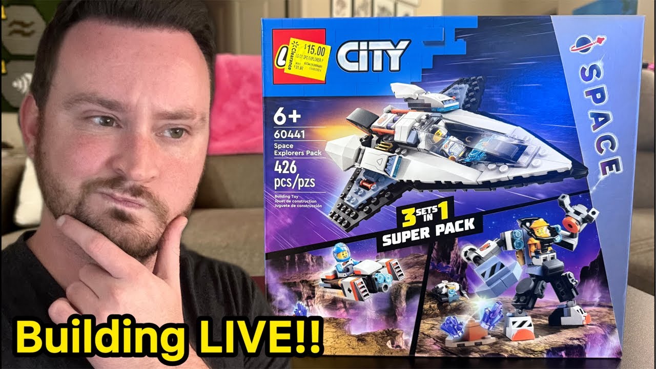 Building The 3 Sets in 1 Lego Space Explorers Pack! - YouTube
