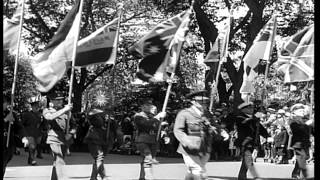 Civil War veterans of the Grand Army of the Republic (GAR), and other veterans, s...HD Stock Footage