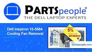 Dell Inspiron 15-5584 (P85F001) Cooling Fan How-To Video Tutorial
